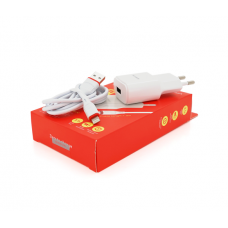 Набір BOROFONE BA48A СЗУ 1xUSB+ кабель Lighting, 2.1A, 1м, White, Box