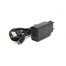 Набір BOROFONE BA68A СЗУ 1xUSB+ кабель Type-C, 2.1A, 1м, Black, Blister-box