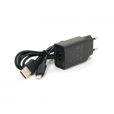 Набір BOROFONE BA68A СЗУ 1xUSB+ кабель Lighting, 2.1A, 1м, Black, Blister-box