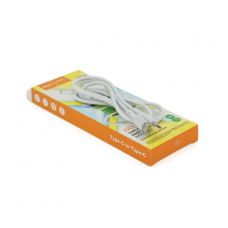 Кабель Hoco X83, Type-C-Type-C, 3A, White, длина 1м, BOX