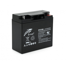 Аккумуляторная батарея AGM RITAR RT12180BL5, Black Case, 12V 18.0Ah (181х77х167 )