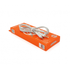 Кабель Borofone BL14 Jack 3.5mm(M) =>Type-C(M), 1м, White, Box