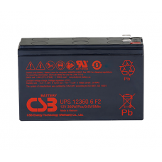 Аккумуляторная батарея CSB UPS123606F2 / F1, 12V 6Ah (151х51х94мм), 2.03 kg