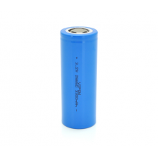 Літій-залізо-фосфатний акумулятор 26650 Lifepo4 Vipow IFR26650 FlatTop, 3300mAh, 3.2V, Blue