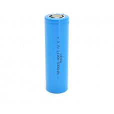 Аккумулятор 21700 Li-Ion Vipow ICR21700 FlatTop, 5000mAh, 3.7V, Blue