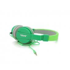 Навушники провідні Jedel WAVE6, з мікрофоном, Green, Box