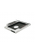 Адаптер подключения HDD 2.5'' 9.5 mm в отсек ноутбука SATA / mSATA (HDC-25), корпус aluminum, Blister