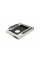 Адаптер подключения HDD 2.5'' 12.7 mm в отсеке привода ноутбука SATA / mSATA (HDC-25), корпус aluminum, Blister