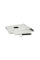 Адаптер подключения HDD 2.5'' 12.7 mm в отсеке привода ноутбука SATA / mSATA (HDC-25), корпус aluminum, Blister