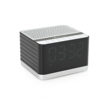 Колонка Kisonli G8 Bluetooth 5.0, 1х5W, 2000mAh, USB / TF / BT / FM / AUX / LCD / Clock, DC: 5V / 1A, Black,, BOX