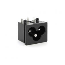 Триконтактне гніздо живлення DC005 тато 5.5*2.1, 30V, 1A, під викруткову збірку