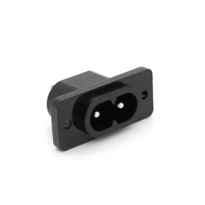 Двухконтактный разъем AC005 папа, 250V, 2,5A, под отверточную сборку