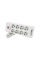 Сетевой фильтр F34U, 8 розеток EU + 4 USB + 2 PD, кнопка включения с индикатором, 2 м, 3х0,75мм, 2500W, White, Box