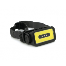 Налобний ліхтарик Voltronic K352,1 Cob, 3 Led red, 5 режими, корпус-пластик, водостійкий, ip44, живлення АКБ вбудований, USB Type-С - кабель, 6500K, BOX