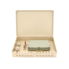 Сплайс-касета Merlion ML-OP-S402A-24C до 24 зварних з'єднань, SC Simplex adaptor
