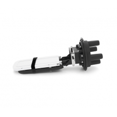 Муфта оптическая Merlion ML-OP-F102H-24C, герметичная, 4 ввода, до 2-х кассет, до 24 сварок, материал PP