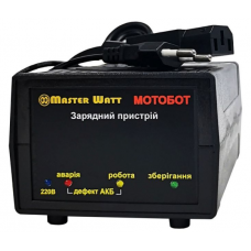 Автоматичне ЗУ для акумулятора MOTOBOT-60, 60 V, (12-20Ah) (MF, WET, AGM, GEL), 160-245V, Струм заряду 2.2A, роз'єм С13 для підключення АКБ