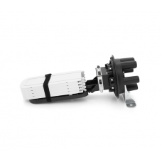Муфта оптическая Merlion ML-OP-F103H-96C, герметичная, 5 вводов, до 4-х кассет, до 96 сварок, материал PP