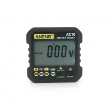 Тестер розеток ANENG AC10, функція перевірки ПЗВ