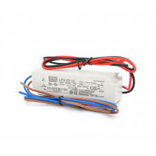 Импульсный блок питания герметичный Mean Well LPV-20-12 12В 1.67А (20Вт) IP67