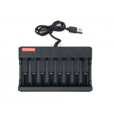 Зарядное устройство MS-ZD8, 8 каналов, АА / ААА, 1.2V / 1600mAh, питание от USB