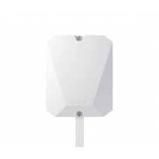 Гибридная централь Ajax Hub Hybrid (4G) з підтримкою Fibra, Jeweller і Wings (2 x SIM 2G / 3G / 4G, Ethernet) white
