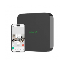 Сетевой видеорегистратор Ajax NVR (16ch) black, разрешенние до 4К, поддержка ONVIF / RTSP, декодирование H.265 / H.264, емкость до 16Тб