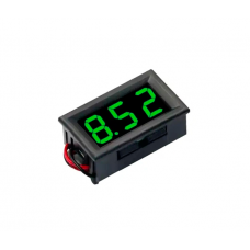 Цифровой вольтметр, диапазон измерений 5 -120V, Green