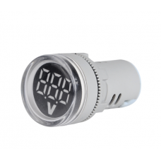 Цифровой вольтметр ST16V, диапазон измерений 60 -500V, White