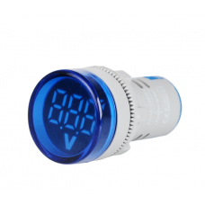 Цифровой вольтметр ST16V, диапазон измерений 60 -500V, Blue