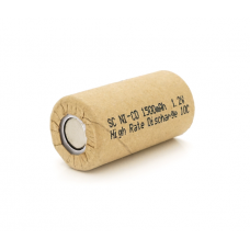 Аккумуляторная батарея для шуруповерта Ni-Cd SC1500mAh 1.2V, 10C, 23x43 mm