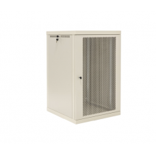Шафа телекомунікаційна 19" VAGO Lite 9U-580, настінна, двері перфорований метал, сірий, (570х512х580)