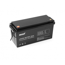Аккумуляторная батарея Must LiFePO4 LP15-24100 25.6V 100Ah, 2,56kWh, BMS50A@4S, 6000 cycles, 522x240x218, 23kg