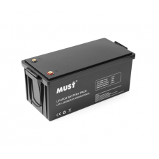 Аккумуляторная батарея Must LiFePO4 LP15-24200 25.6V 200Ah, 5,12kWh, BMS100A@4S, 6000 cycles, 522x240x218, 45kg