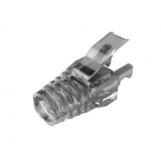 Колпачок изолирующий PiPo RJ-45 Cat.5 / Cat.6 (100 шт / уп.), Transparent-black