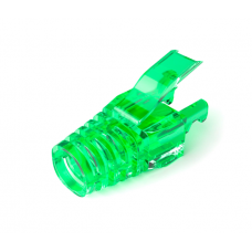 Колпачок изолирующий PiPo RJ-45 Cat.5 / Cat.6 (100 шт / уп.), Transparent-green