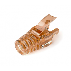 Колпачок изолирующий PiPo RJ-45 Cat.5 / Cat.6 (100 шт / уп.), Transparent-brown