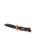 Нож для кемпинга SC-822, Black-Orange, Чехол