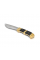 Нож для кемпинга SC-8114, Steel + black wood, Чехол