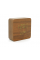 Електронний годинник VST-872S Wooden (Brown), з датчиком температури та вологості, будильник, живлення від кабелю USB, Green Light