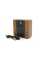 Електронний годинник VST-872S Wooden (Brown), з датчиком температури та вологості, будильник, живлення від кабелю USB, Green Light