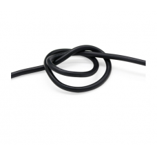 Кабель силиконовый луженный AWG 6 Black (черный) цена за метр