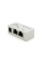POE инжектор IEEE 802.3af PoE с портом Ethernet 10 / 100 / 1000 Мбит / с, White