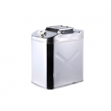 Канистра Merlion ML201-30L, нержавеющая сталь + гибкая лейка, 30л, 370х260х410мм, 2.80 кг, Silver