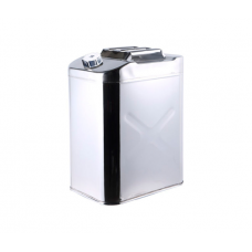 Канистра Merlion ML201-35L, нержавеющая сталь + гибкая лейка, 35л, 370х260х480мм, 3.05 кг, Silver