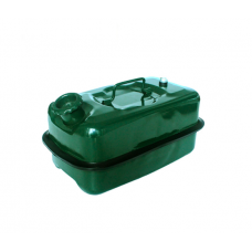 Канистра Merlion YT-HS-FX-5L, металлическая с клапаном, 5л, 310х180х165мм, Green