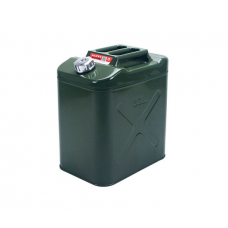 Канистра Merlion YT-HS-FX-30L, металлическая с клапаном + гибкая лейка, 30л, 355х255х420мм, Green