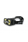 Налобний ліхтарик Voltronic K361,1 Cob, 3 Led+Red, 5 режими, корпус-пластик, водостійкий, ip44, живлення АКБ вбудований, USB Type-С-кабель, 6500K, BOX