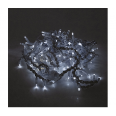 Гирлянда 120LED Дождь (White), 1 режим, 3*0.5метра, белая изоляция, BOX