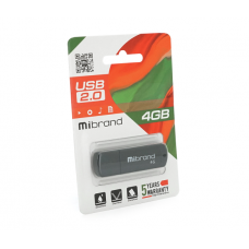 Флеш-накопичувач Mibrand Grizzly, USB 2.0, 4GB, Blister